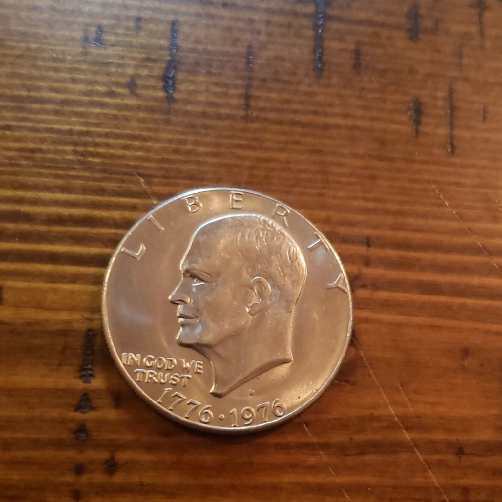 1776-1976 D Bicentennial Eisenhower $1 Dollar Coin